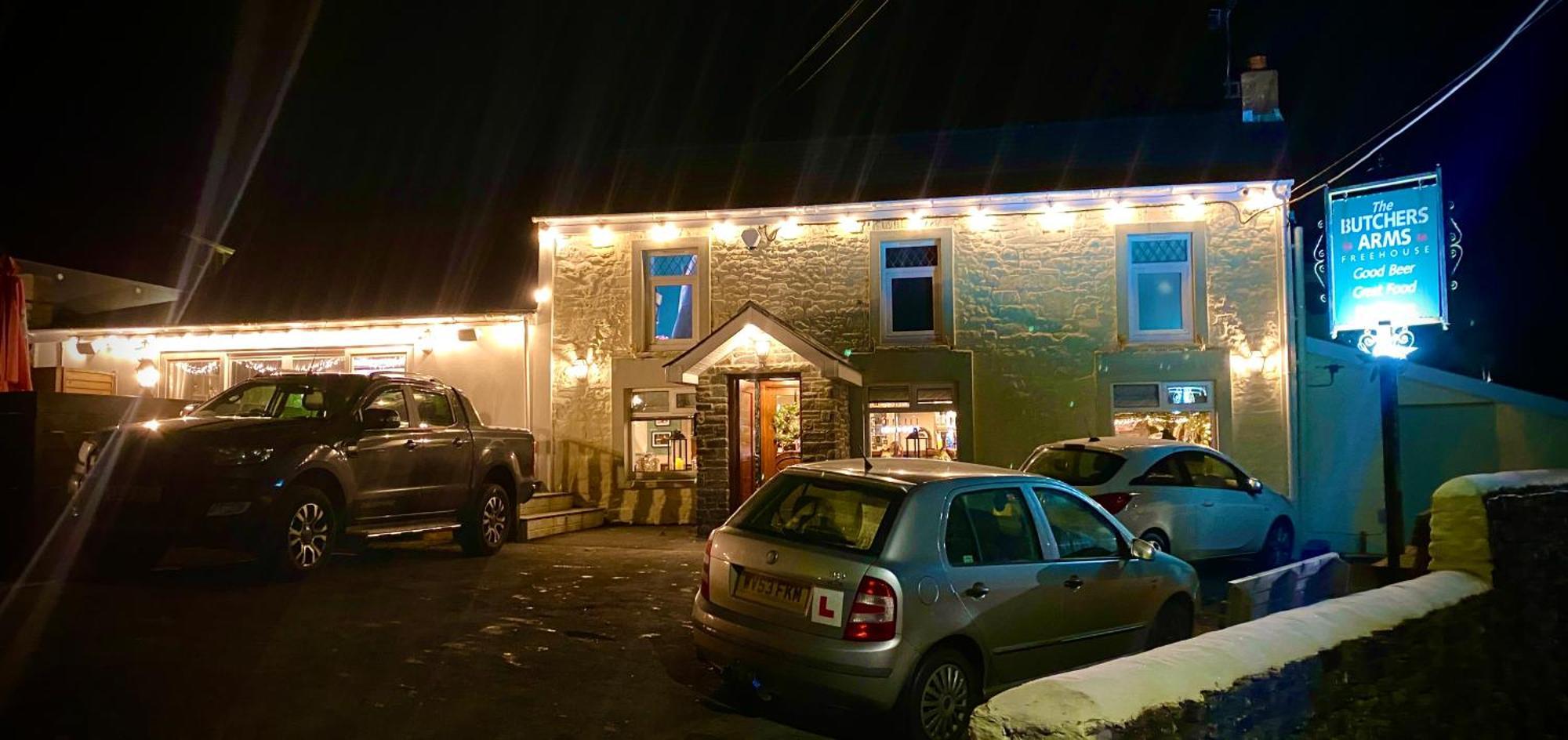 The Butchers Arms - Grill Pub And Accommodation Merthyr Tydfil Εξωτερικό φωτογραφία